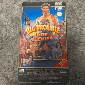 Big Trouble In Little China VHS